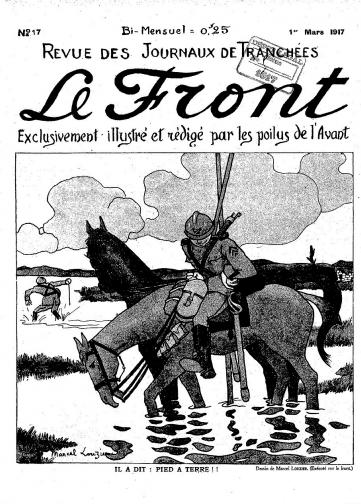 Couverture de Front, publié le 01 juillet 1916