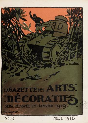 Couverture de Gazette des arts décoratifs, publié le 01 mai 1917