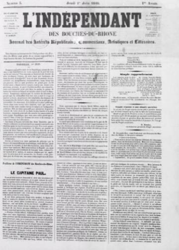 L'Indépendant des Bouches-du-Rhône (1848)
