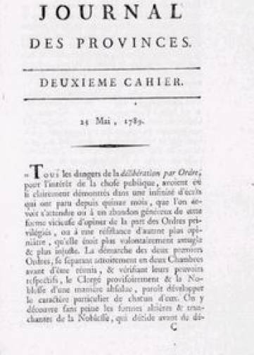 Journal des provinces (1789)