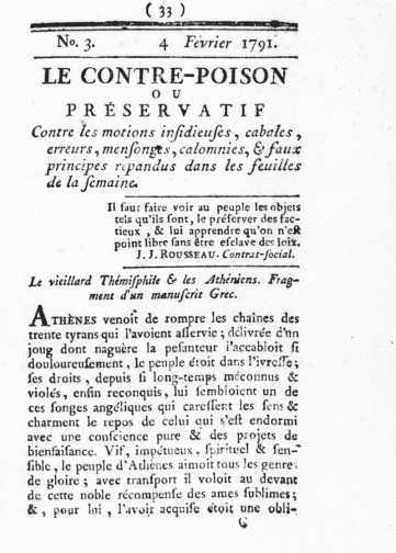 Le Contre-poison (1791)