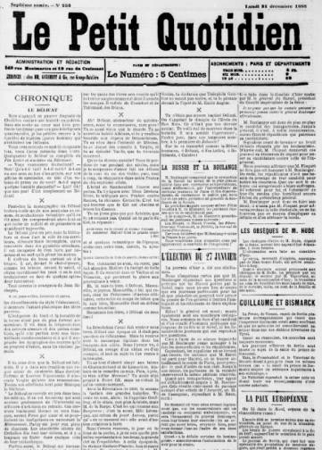 Le Petit quotidien (1881-1906)