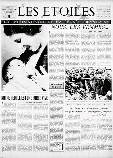 Couverture de Étoiles, publié le 15 mai 1945