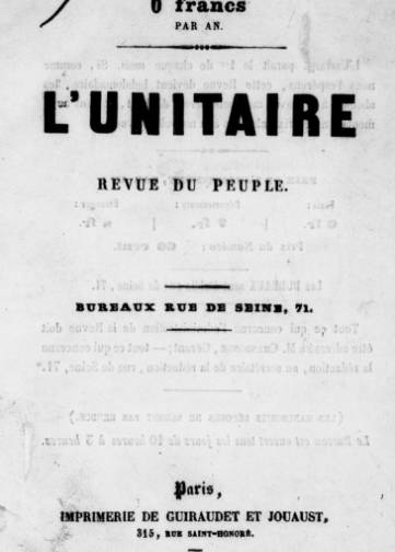 L'Unitaire (1850)