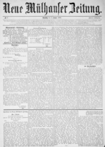 Neue Mülhauser Zeitung (1871-1918)