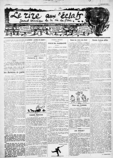 Couverture de Rire aux éclats, publié le 01 juin 1916