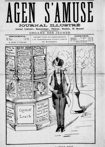 Couverture de Agen s’amuse, publié le 01 novembre 1890