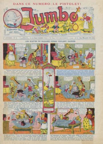 Couverture de Jumbo, publié le 09 février 1935