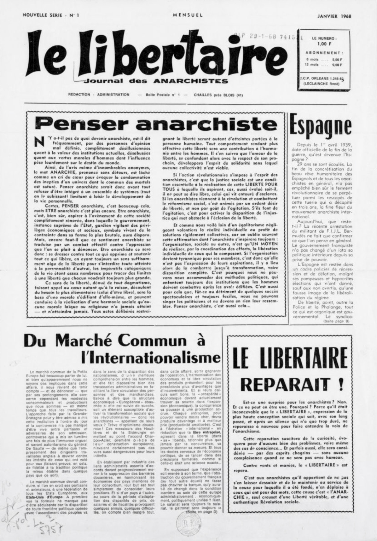 Le Libertaire (1895-1972)