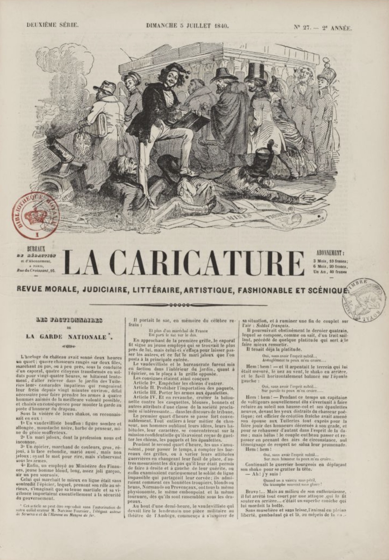 La Caricature (1830-1843)