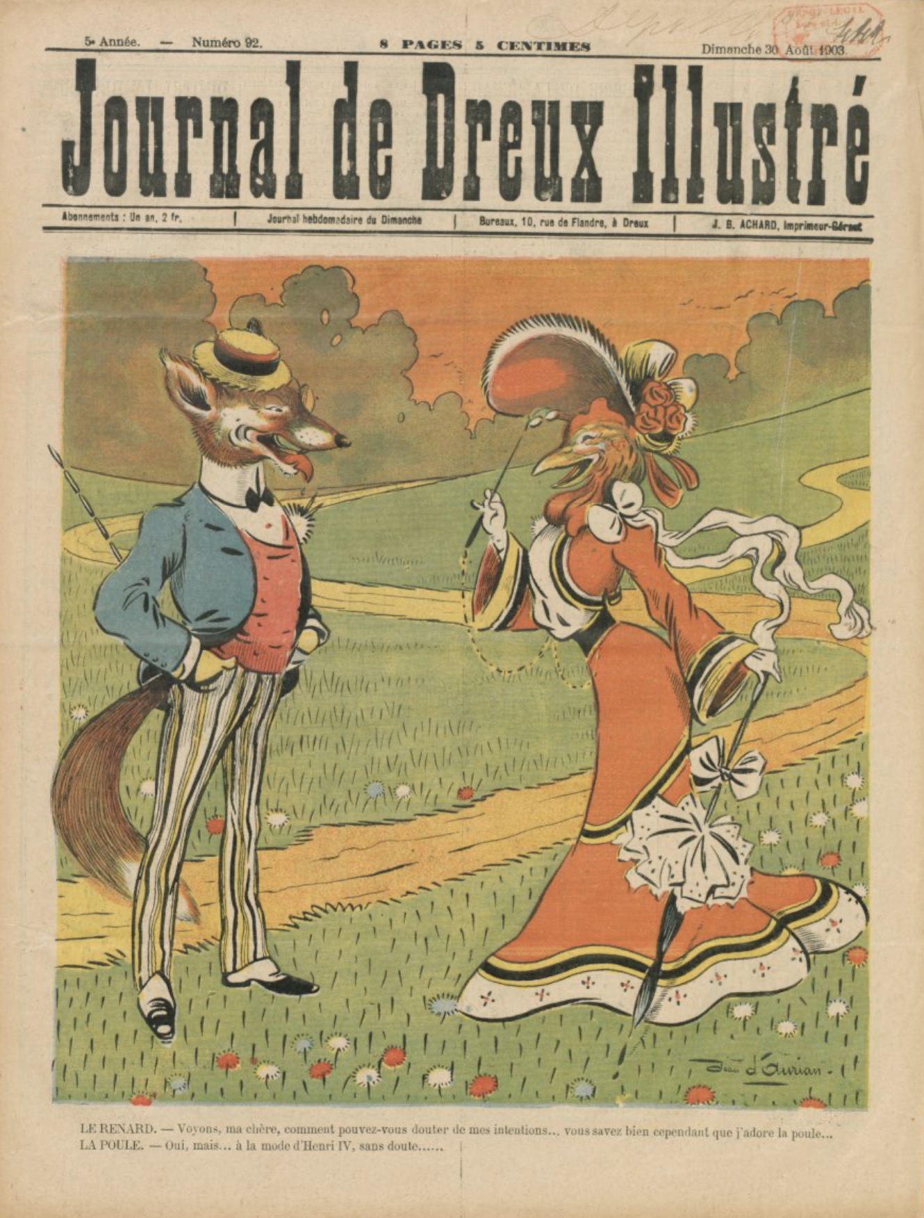 Journal de Dreux. Supplément illustré (1899-1905)